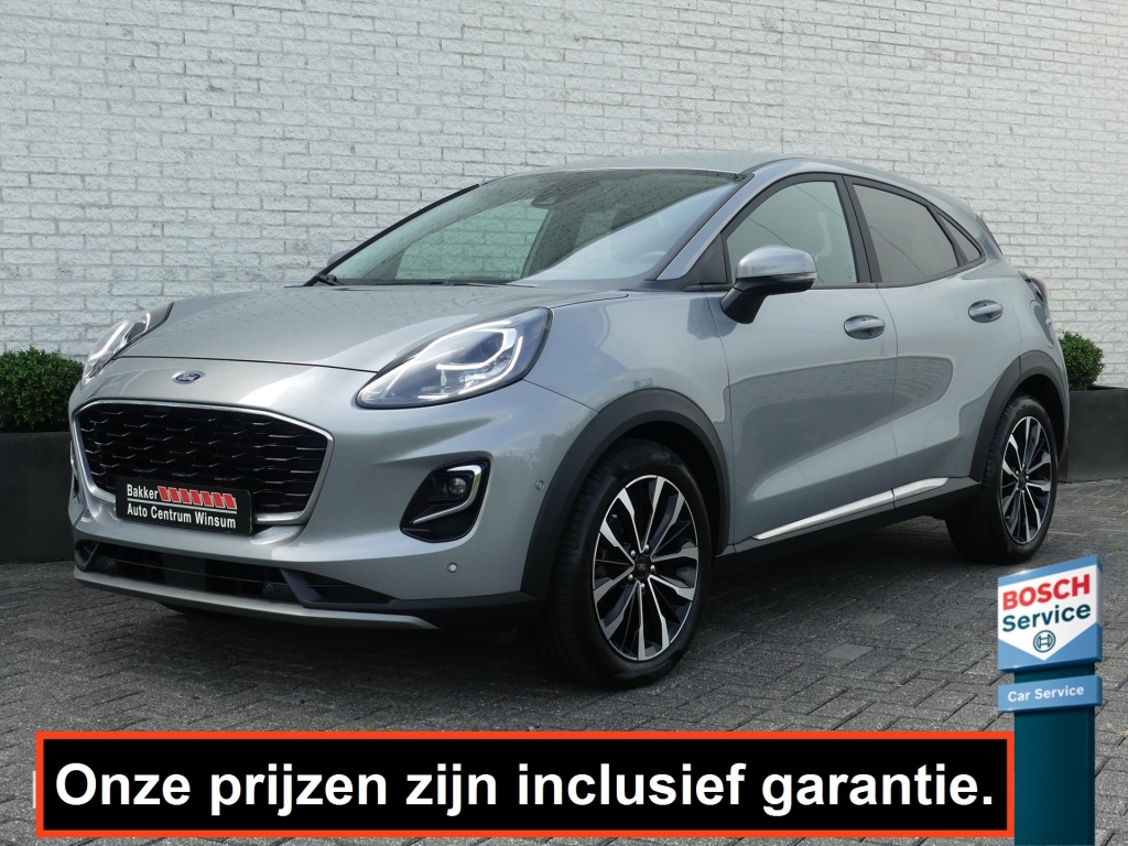 Ford Puma 1.0i ECOB. TITANIUM 125PK AUTOMAAT NAVI/CAMERA/ADAP.CRUISE/STOEL+STUURVERW.