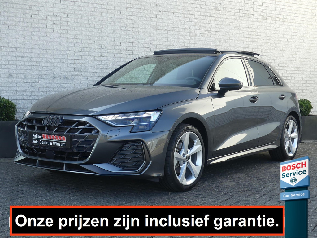 Audi A3 35 TFSI S-LINE EDITION 150PK AUTOMAAT PAN.DAK/360CAMERA/SONOS-AUDIO/STOELVERW.
