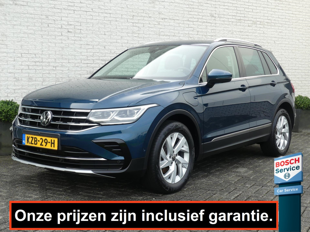 Volkswagen Tiguan 1.4 eHYBRID ELEGANCE 245PK SOH 91% CAMERA/TREKHAAK/HUD/EL.A-KLEP/STOEL+STUURVERW.