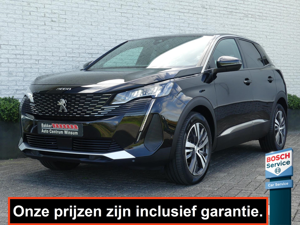 Peugeot 3008 ALLURE 1.2 130PK AUTOMAAT CAMERA/ELEK.A-KLEP/ADAP.CRUISE/STOELVERW.